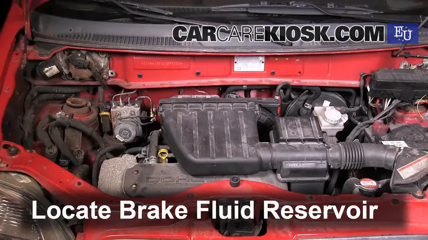 2003 Suzuki Wagon R 1.3L 4 Cyl. Brake Fluid Add Fluid